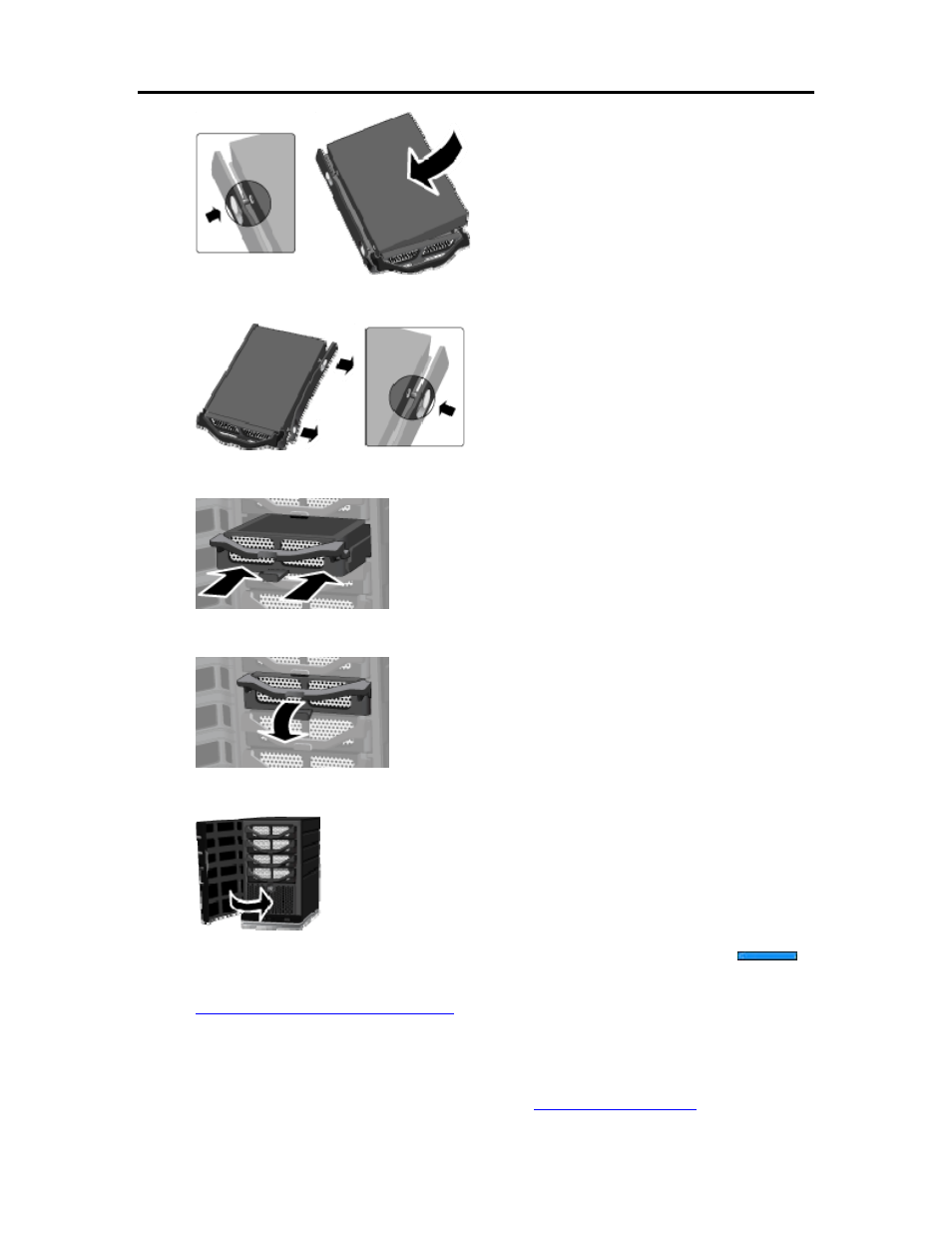 Remove an internal sata drive, Remove an internal sata drive 221 | HP X500 Data Vault User Manual | Page 227 / 331