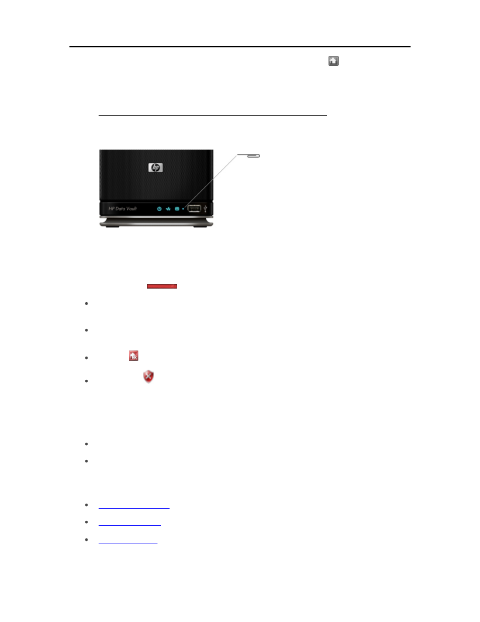 Light-bar is red, Hardware warning messages, Light-bar is red 259 | Hardware warning messages 259 | HP X500 Data Vault User Manual | Page 265 / 331