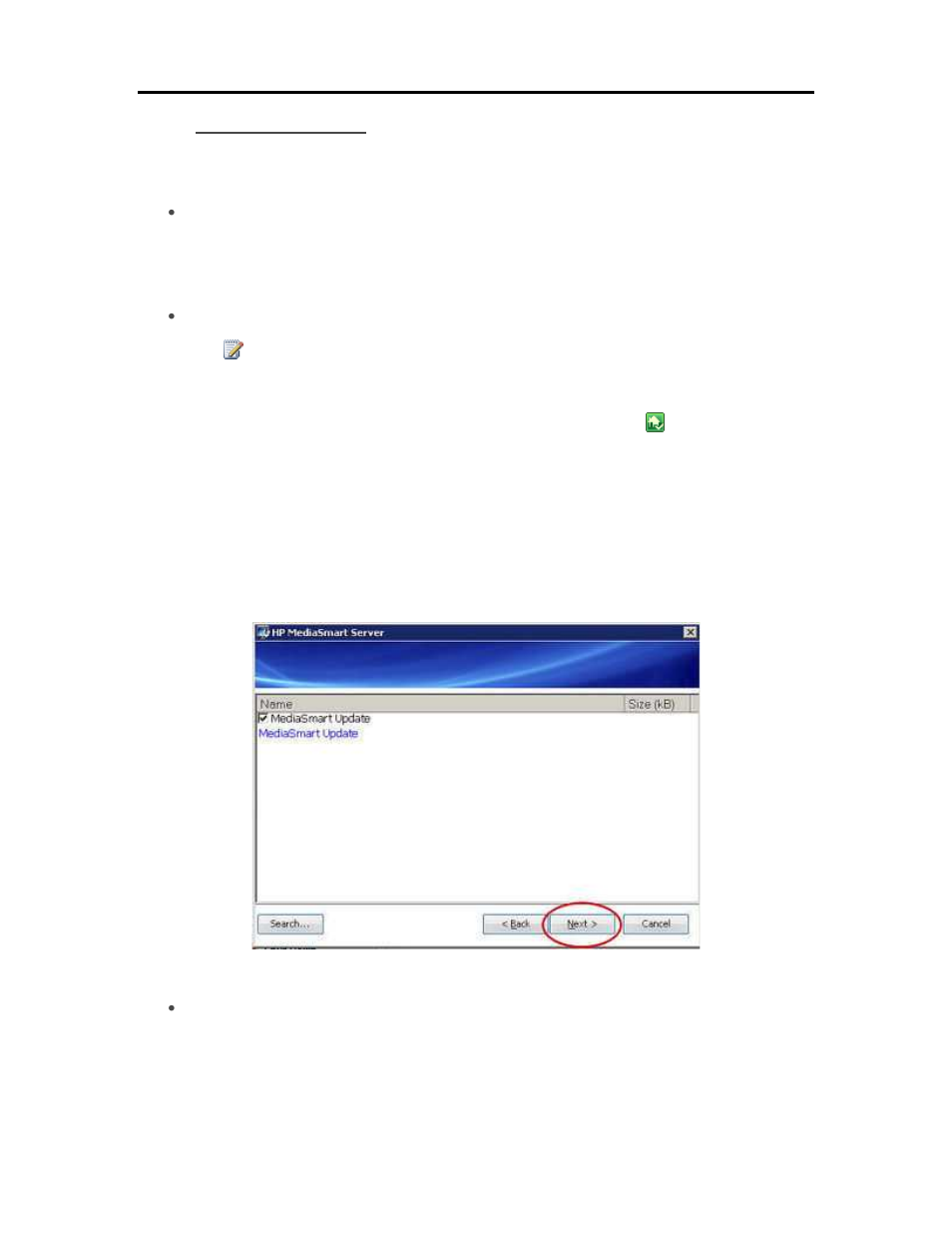 Update the server | HP X500 Data Vault User Manual | Page 49 / 331