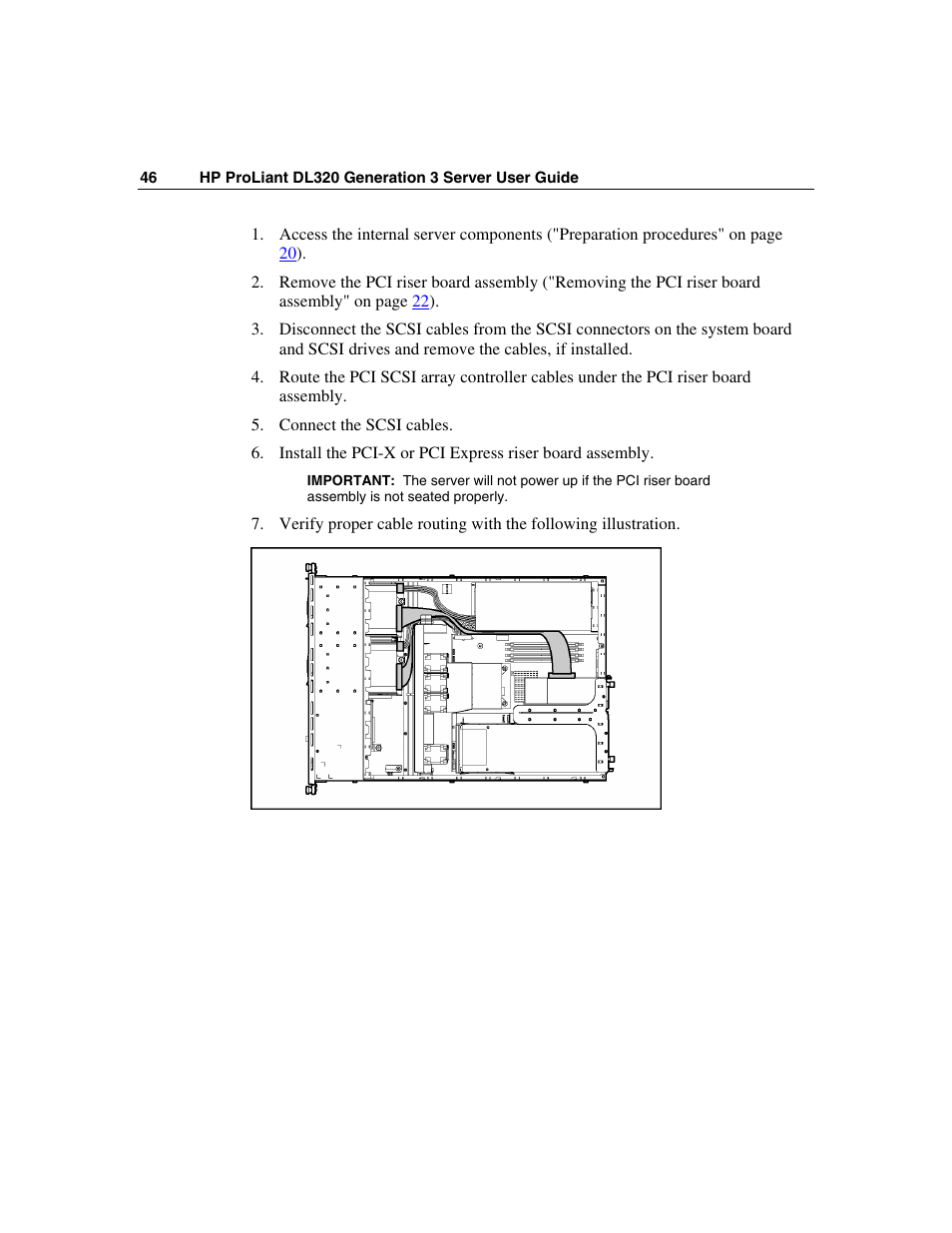 HP ProLiant DL320 G3 Server User Manual | Page 46 / 119