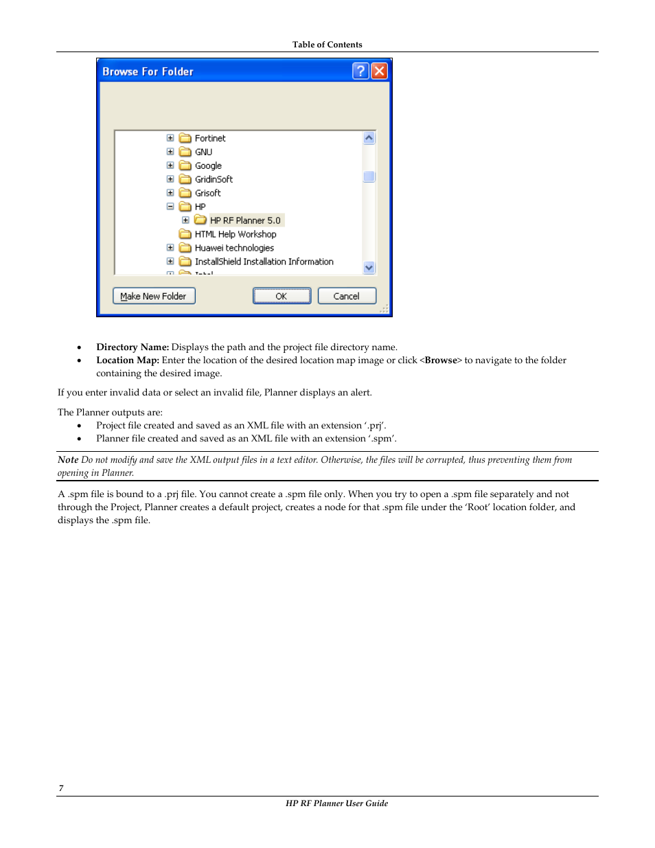 HP Radio Frequency Planner Software Series User Manual | Page 14 / 120