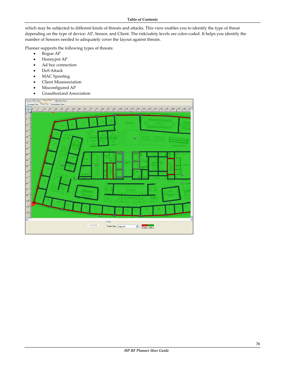 HP Radio Frequency Planner Software Series User Manual | Page 85 / 120