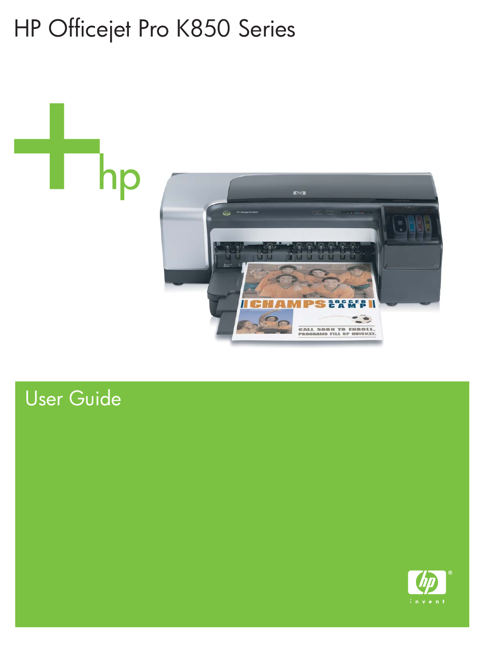 HP Officejet Pro K850dn Printer User Manual | 150 pages