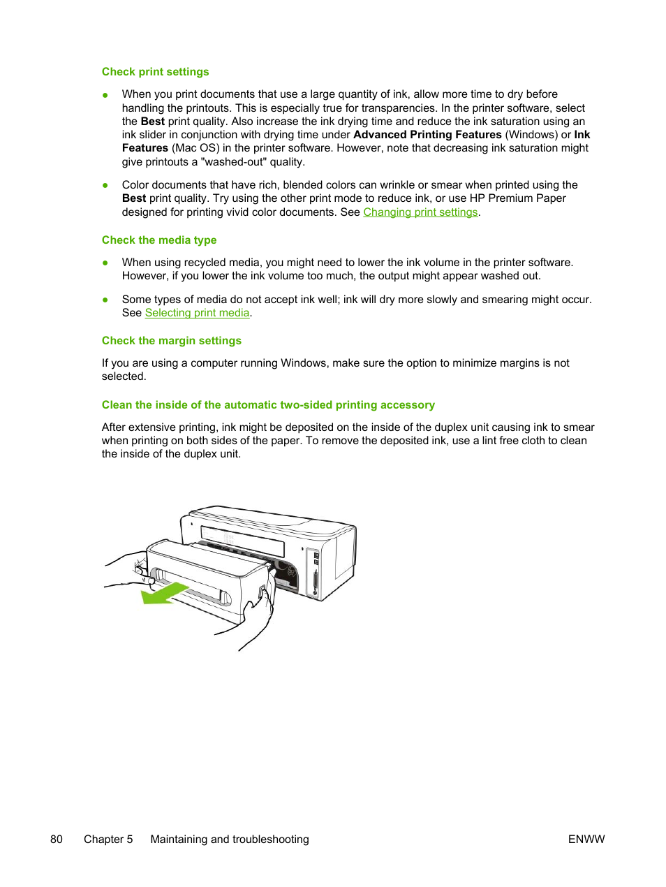 HP Officejet Pro K850dn Printer User Manual | Page 88 / 150