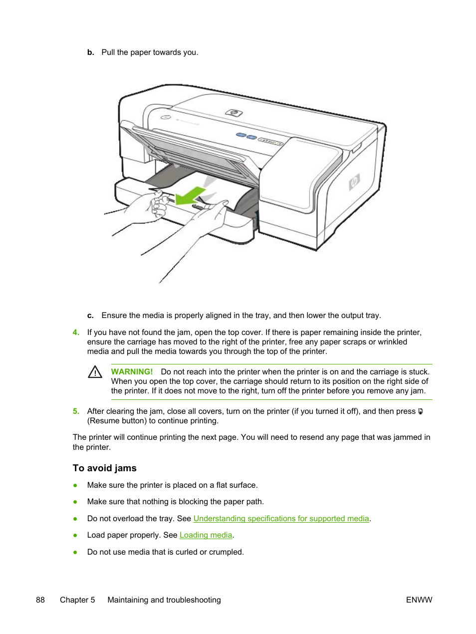 HP Officejet Pro K850dn Printer User Manual | Page 96 / 150