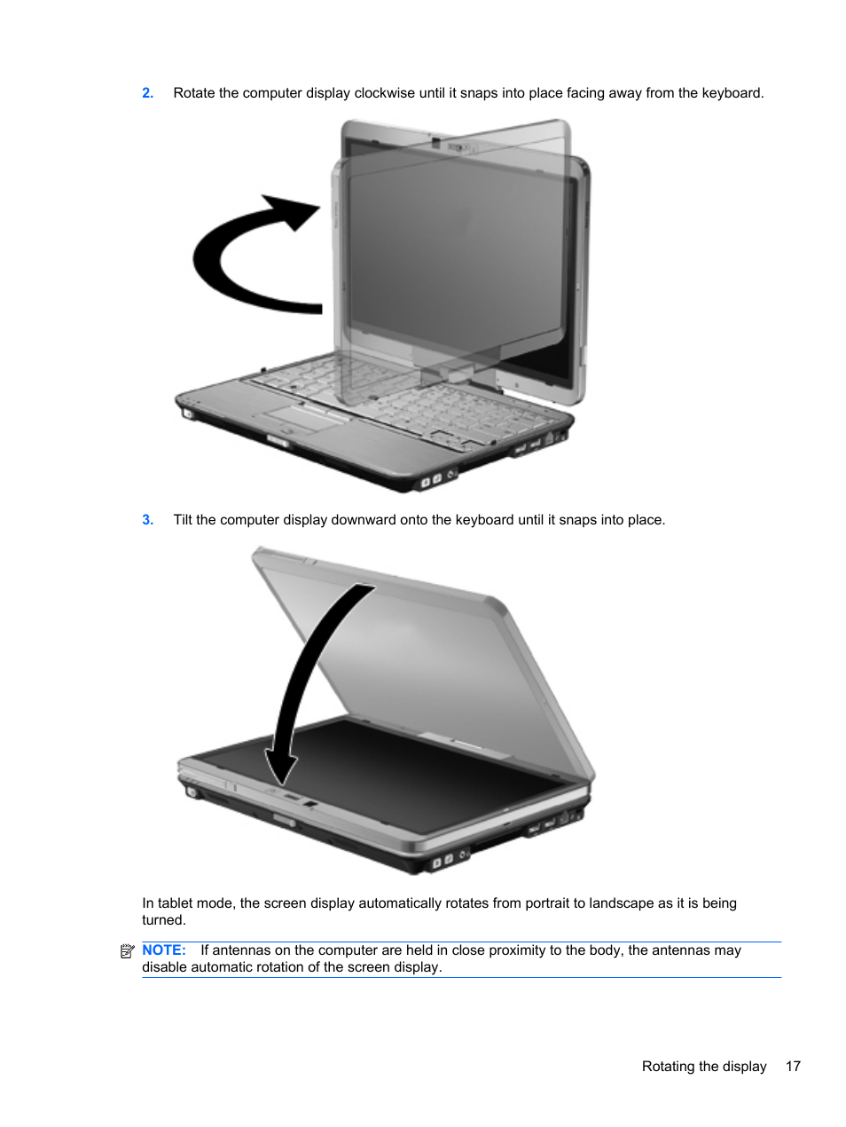 HP EliteBook 2740p Tablet-PC User Manual | Page 29 / 179