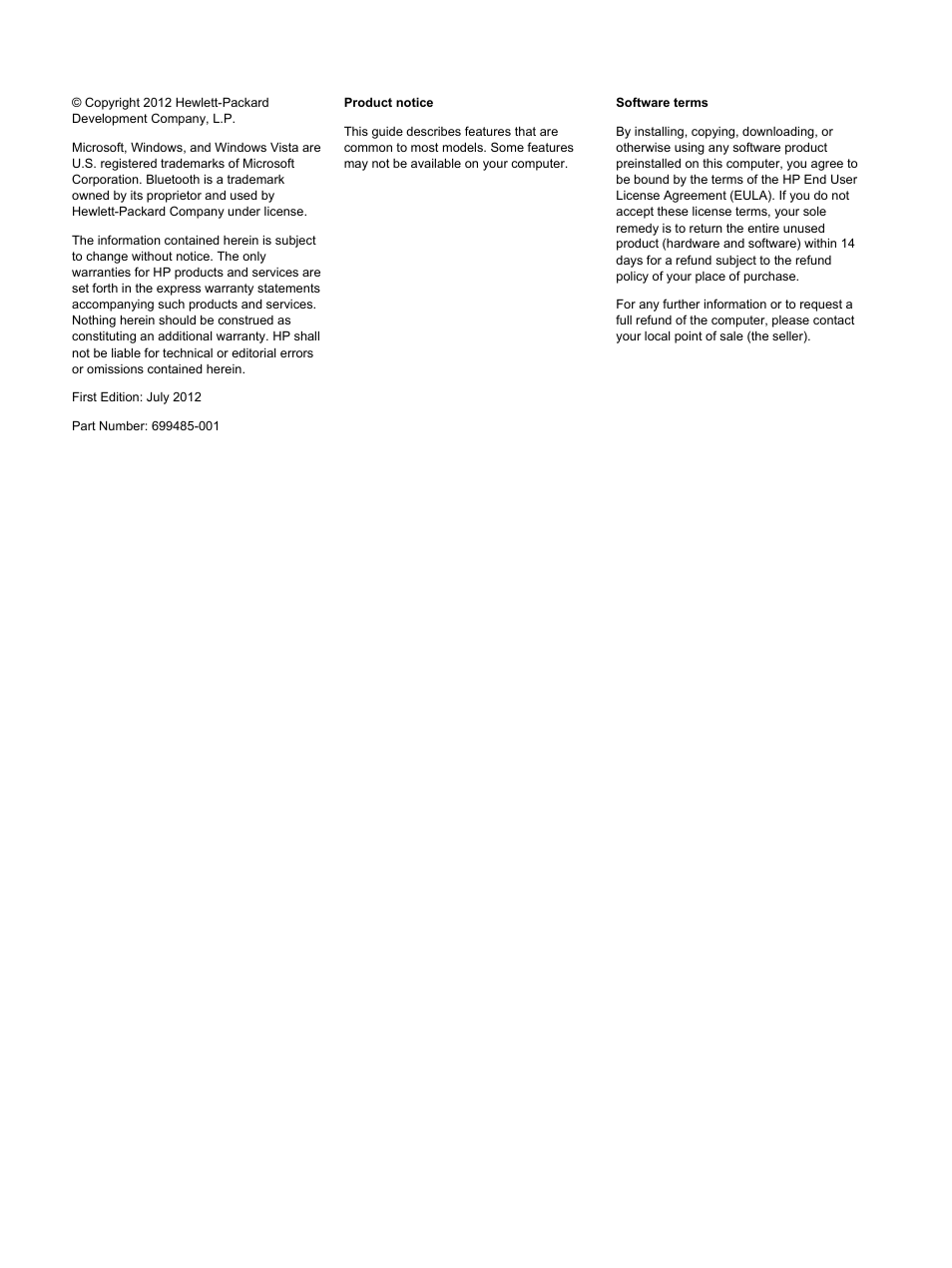 HP Slim Bluetooth Mouse User Manual | Page 2 / 6