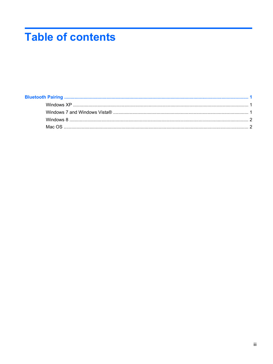 HP Slim Bluetooth Mouse User Manual | Page 3 / 6