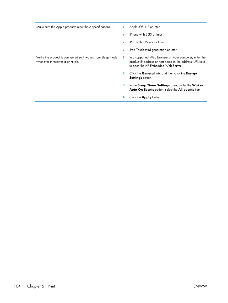 HP LaserJet Enterprise 700 Printer M712 series User Manual | Page 114 / 186