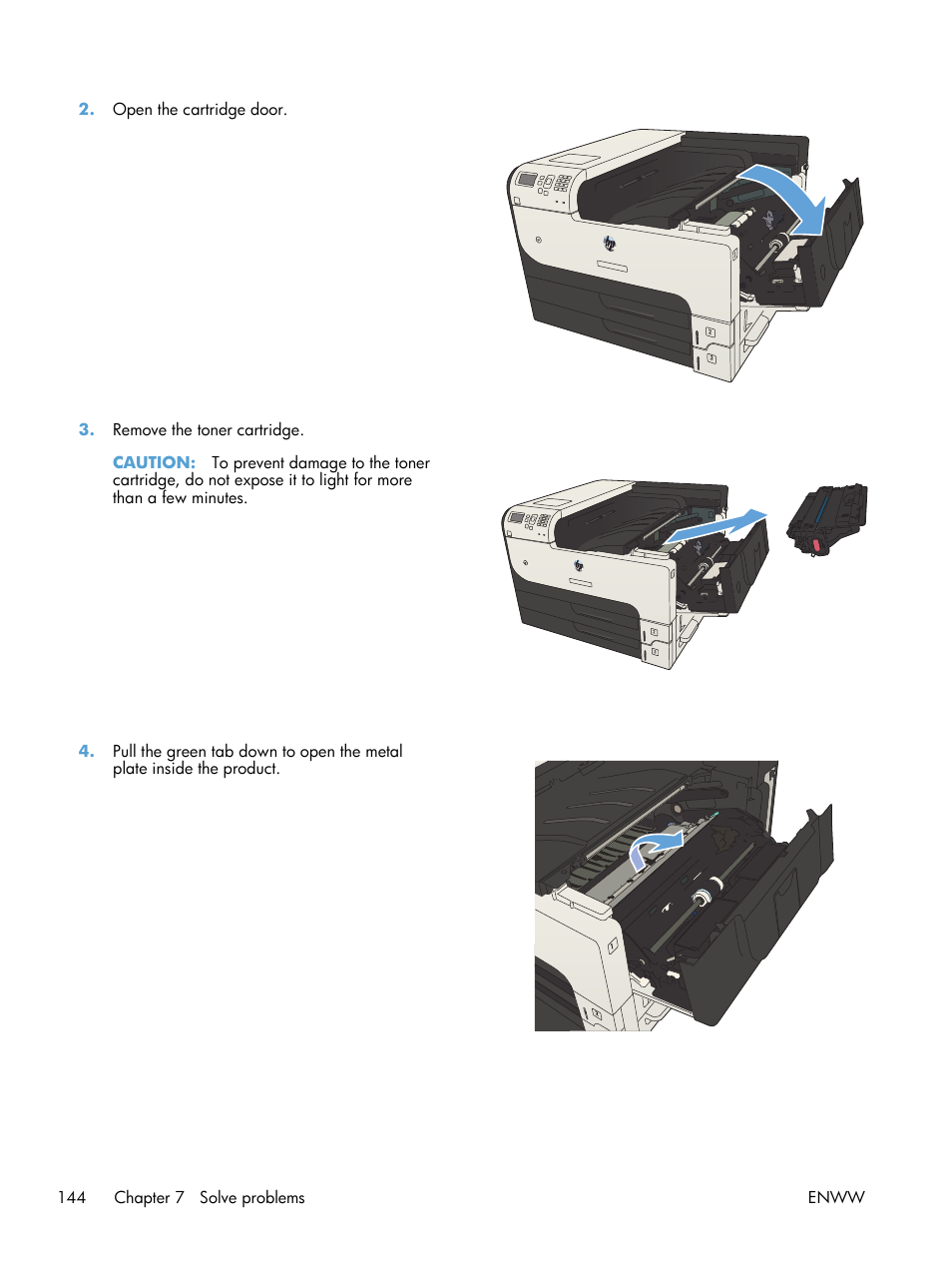 HP LaserJet Enterprise 700 Printer M712 series User Manual | Page 154 / 186