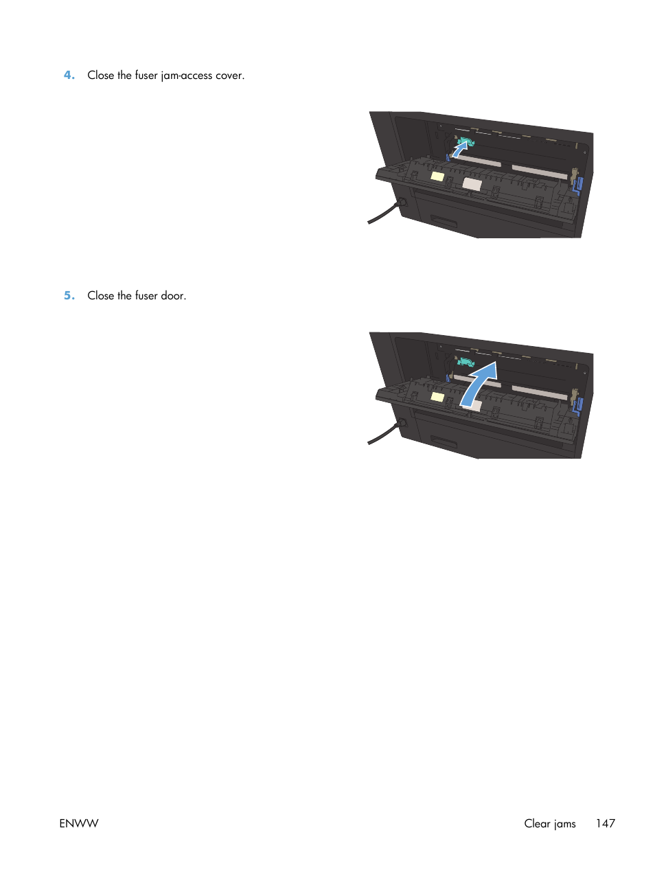 HP LaserJet Enterprise 700 Printer M712 series User Manual | Page 157 / 186