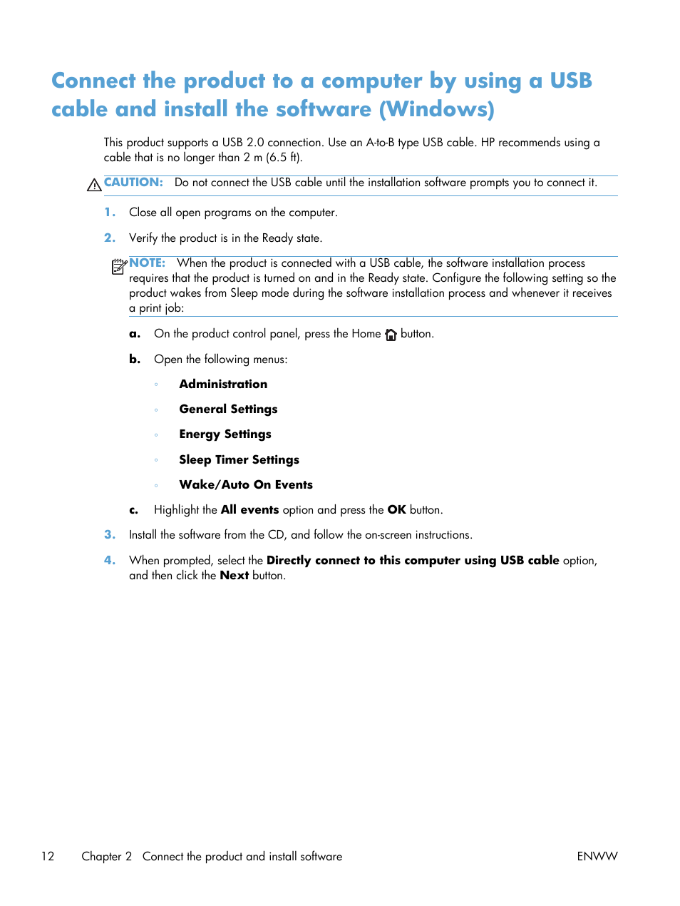 HP LaserJet Enterprise 700 Printer M712 series User Manual | Page 22 / 186