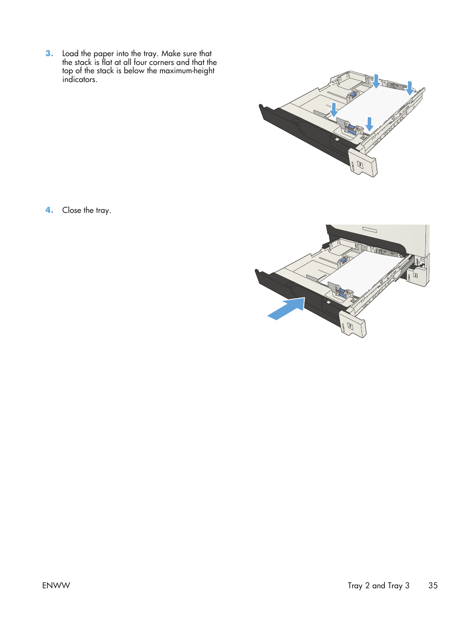 HP LaserJet Enterprise 700 Printer M712 series User Manual | Page 45 / 186