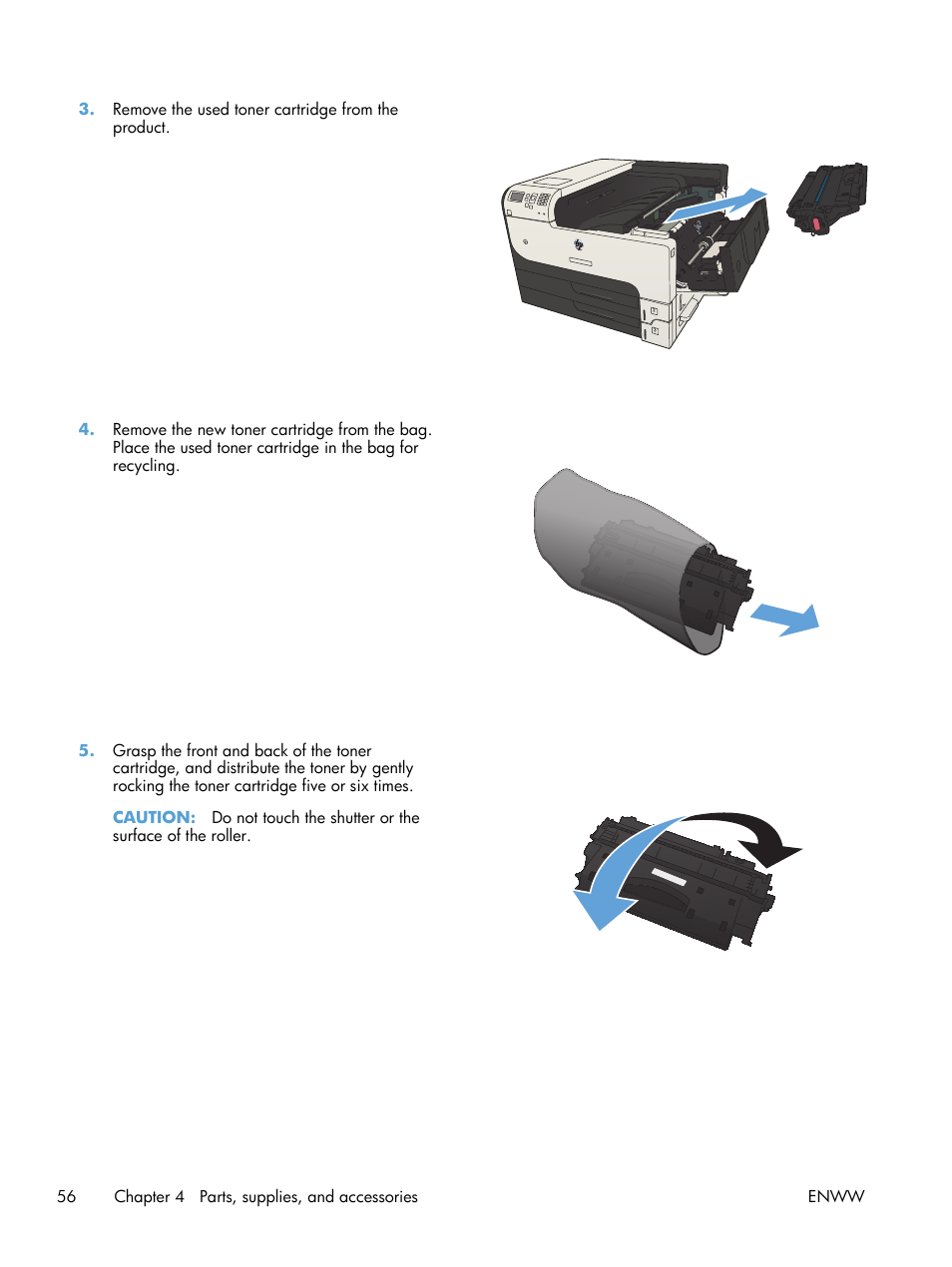 HP LaserJet Enterprise 700 Printer M712 series User Manual | Page 66 / 186