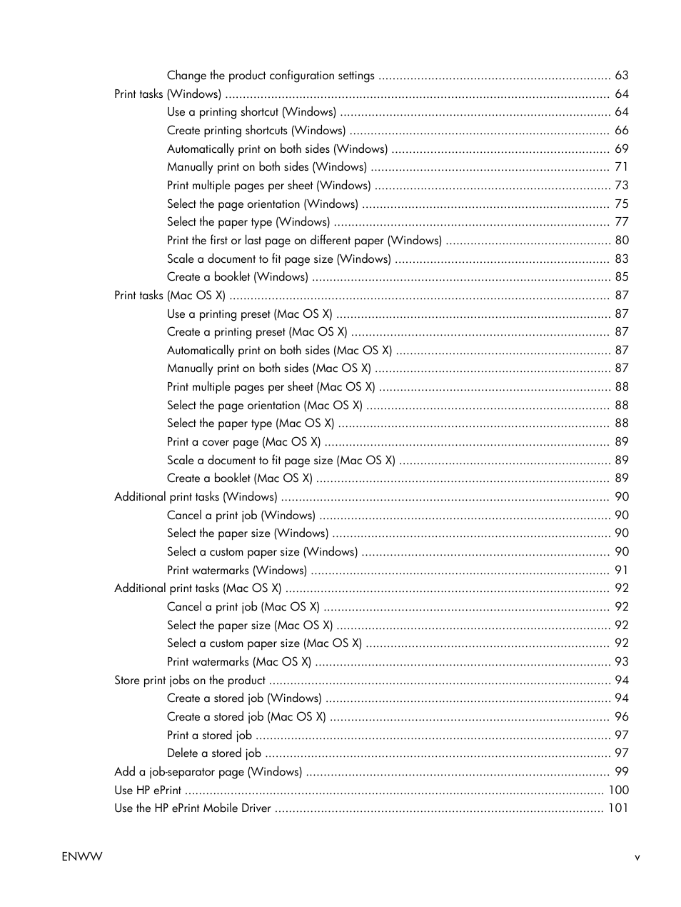 HP LaserJet Enterprise 700 Printer M712 series User Manual | Page 7 / 186