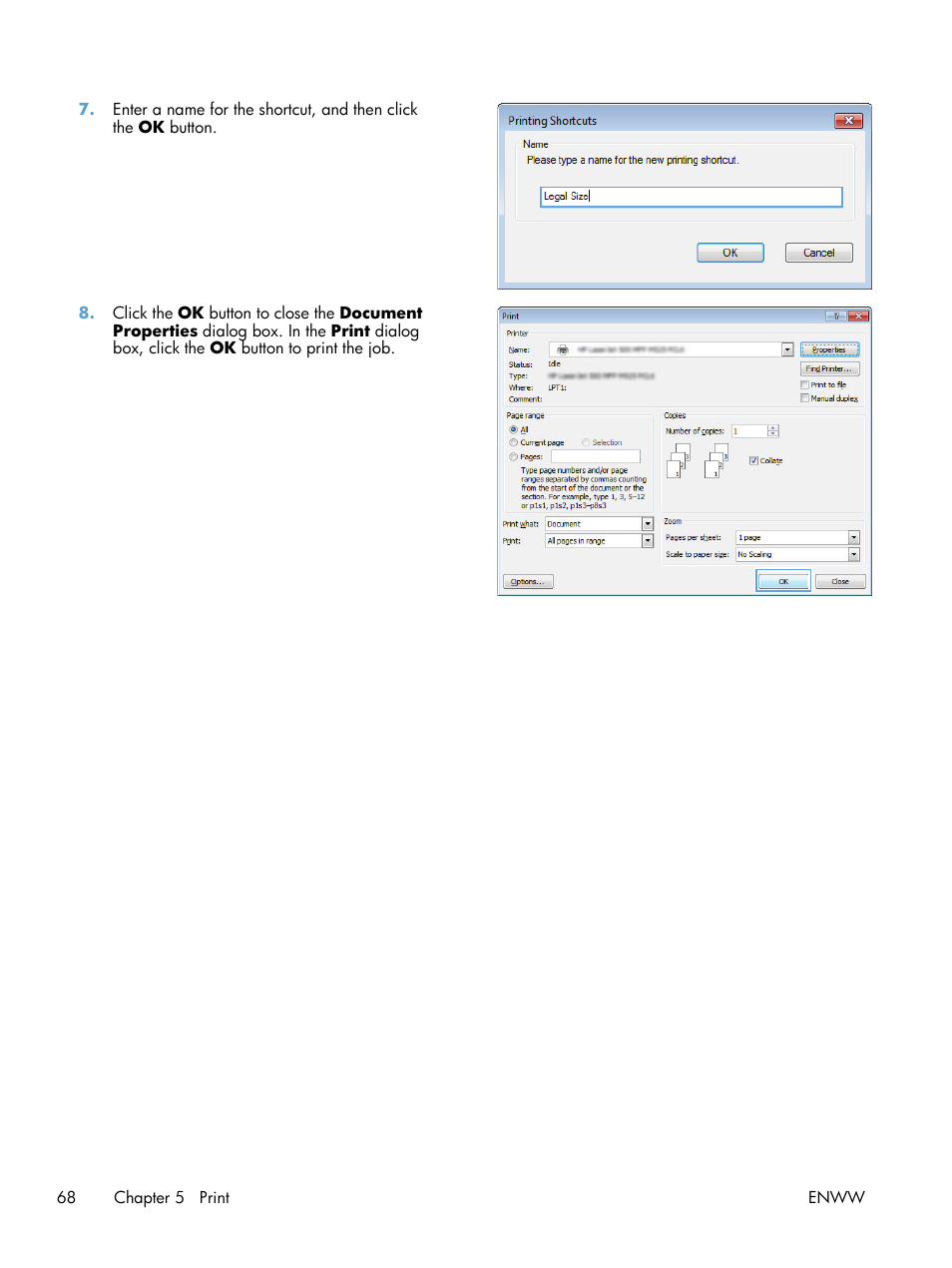 HP LaserJet Enterprise 700 Printer M712 series User Manual | Page 78 / 186