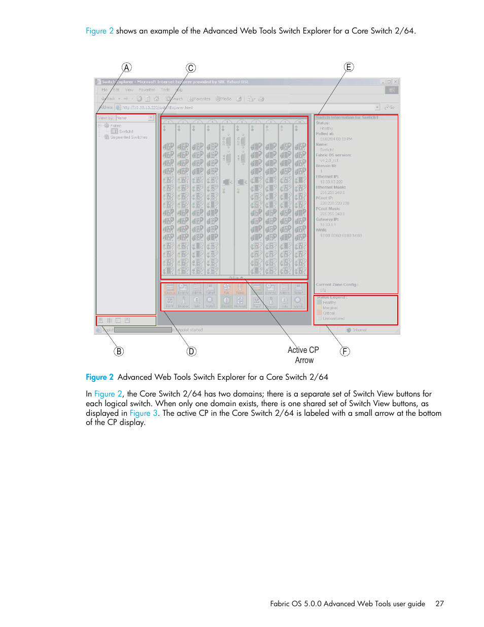 Figure 2 | HP Brocade 4Gb SAN Switch for HP BladeSystem c-Class User Manual | Page 27 / 160