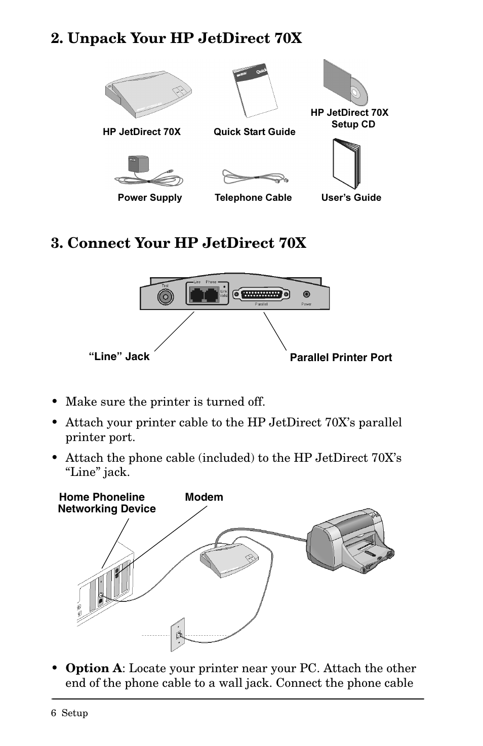 HP Jetdirect 70x home Print Server User Manual | Page 11 / 37
