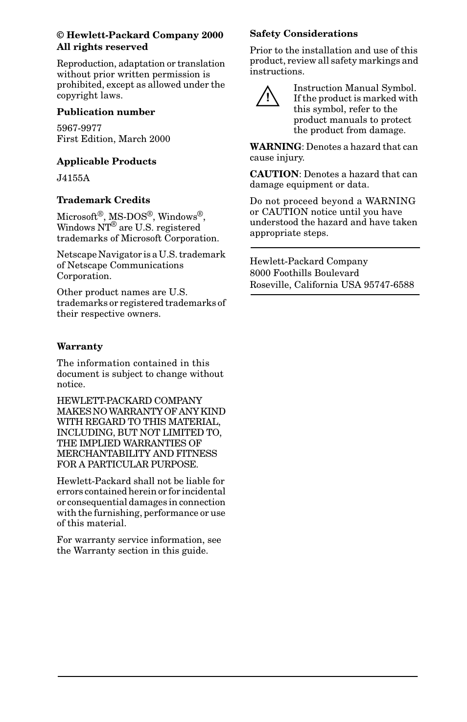 HP Jetdirect 70x home Print Server User Manual | Page 3 / 37
