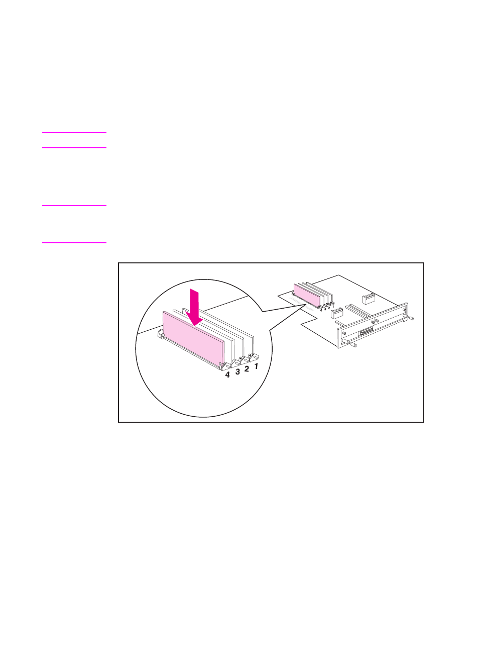 Dimm configuration | HP Color LaserJet 4500 Printer series User Manual | Page 170 / 220