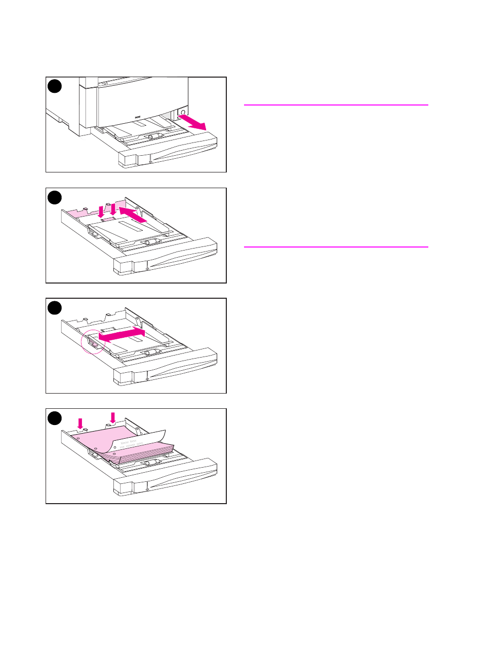 Loading media into tray 2 | HP Color LaserJet 4500 Printer series User Manual | Page 64 / 220