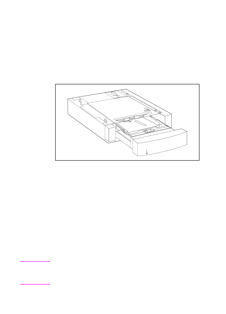 Printing from tray 3 (500-sheet paper feeder) | HP Color LaserJet 4500 Printer series User Manual | Page 66 / 220