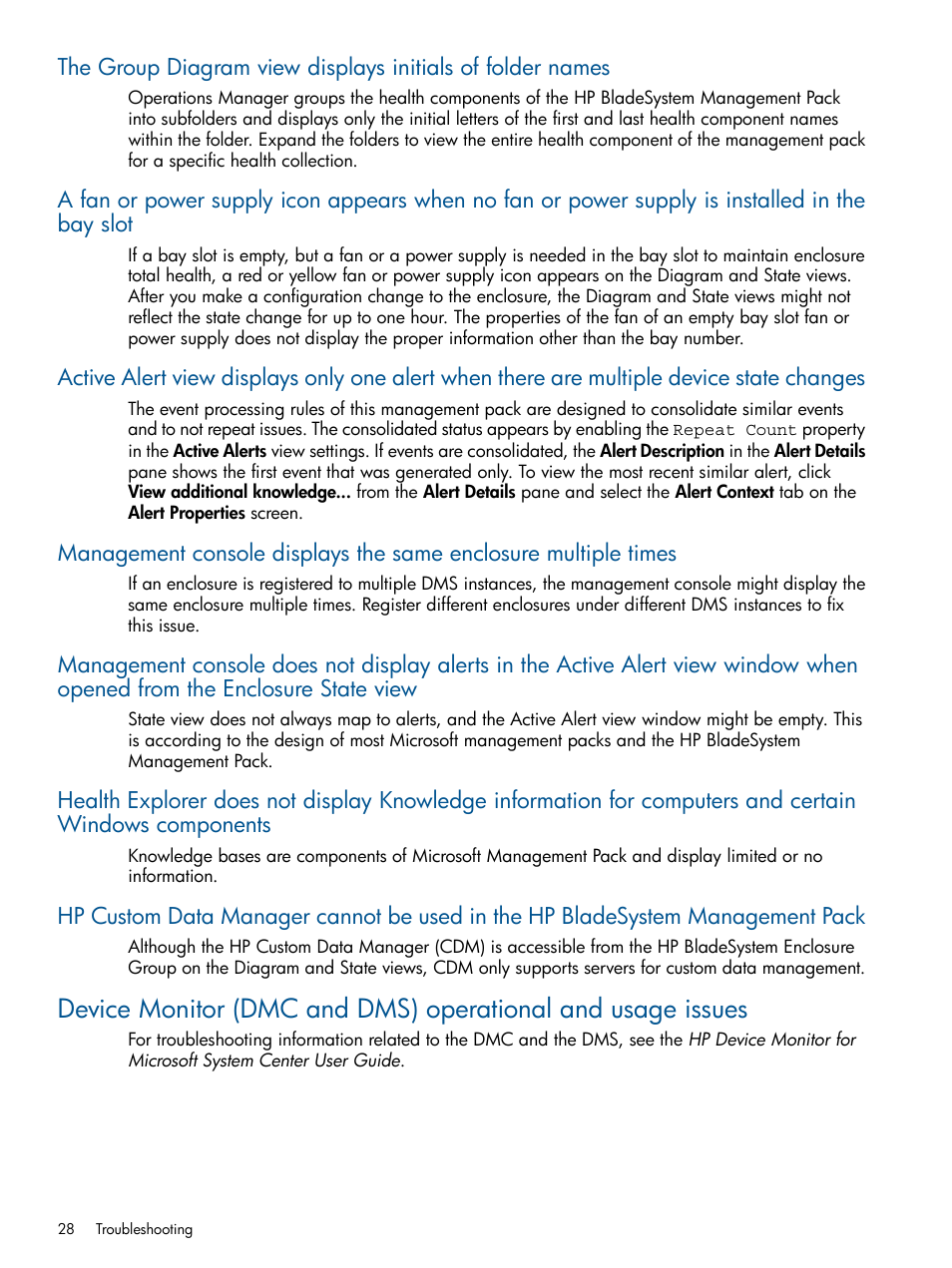HP OneView for Microsoft System Center User Manual | Page 28 / 33