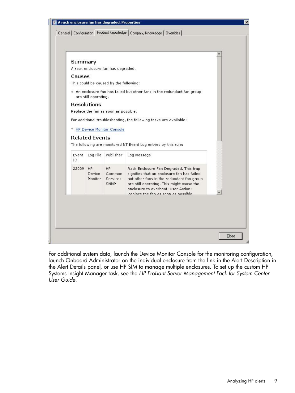 HP OneView for Microsoft System Center User Manual | Page 9 / 33