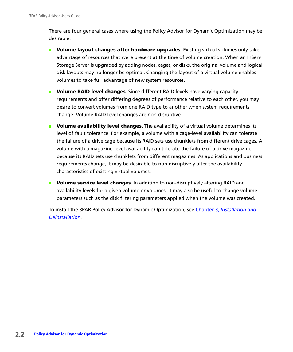 HP 3PAR Policy Manager Software User Manual | Page 10 / 46