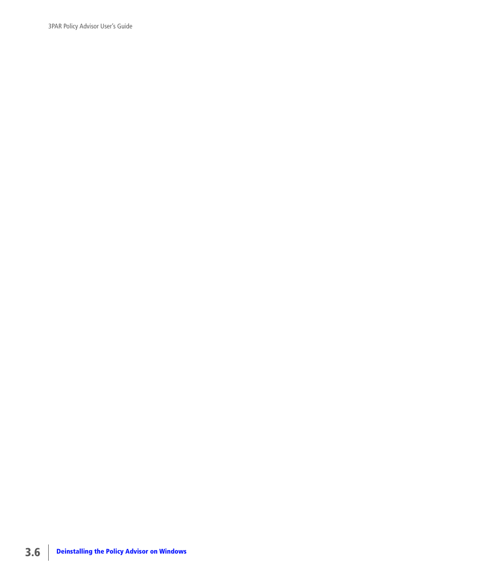 HP 3PAR Policy Manager Software User Manual | Page 16 / 46