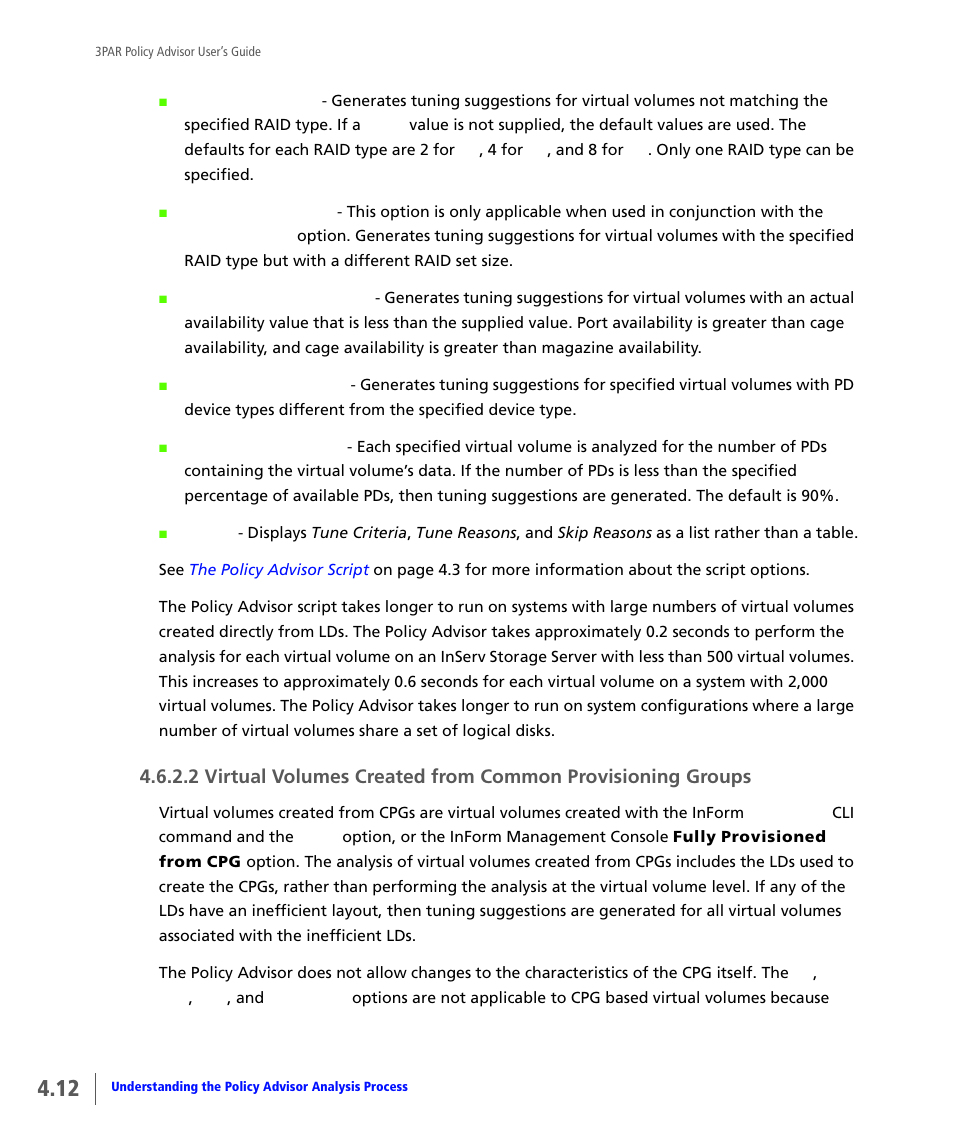 HP 3PAR Policy Manager Software User Manual | Page 28 / 46