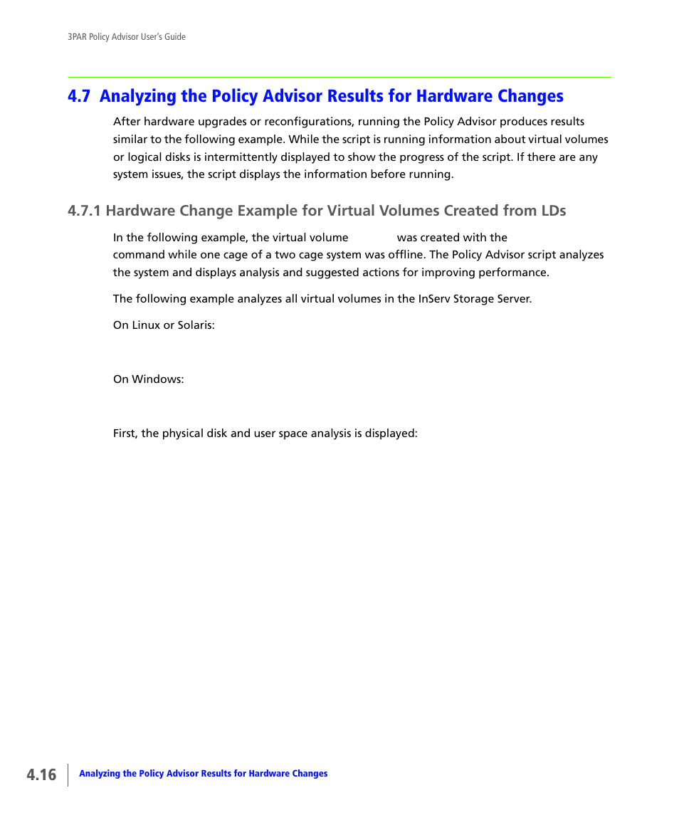 HP 3PAR Policy Manager Software User Manual | Page 32 / 46