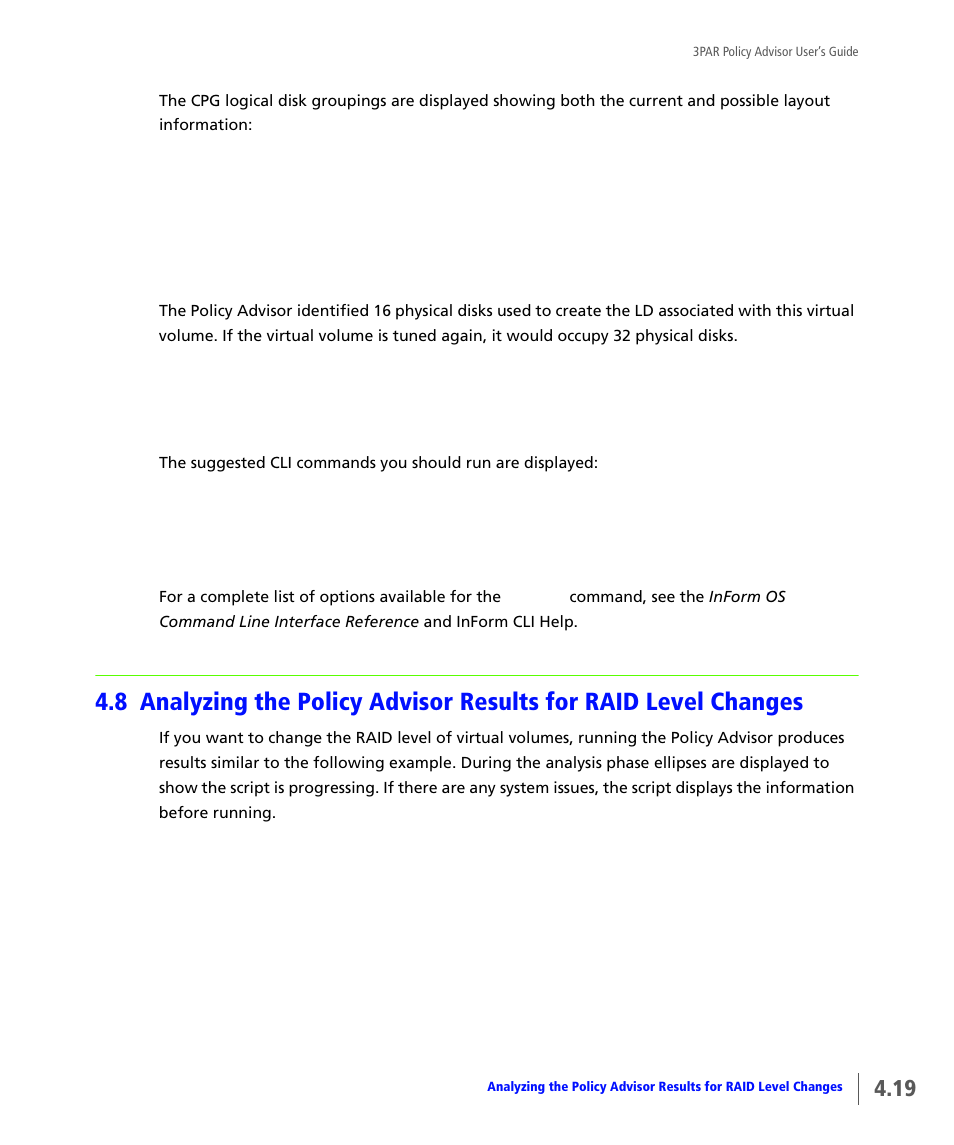 HP 3PAR Policy Manager Software User Manual | Page 35 / 46