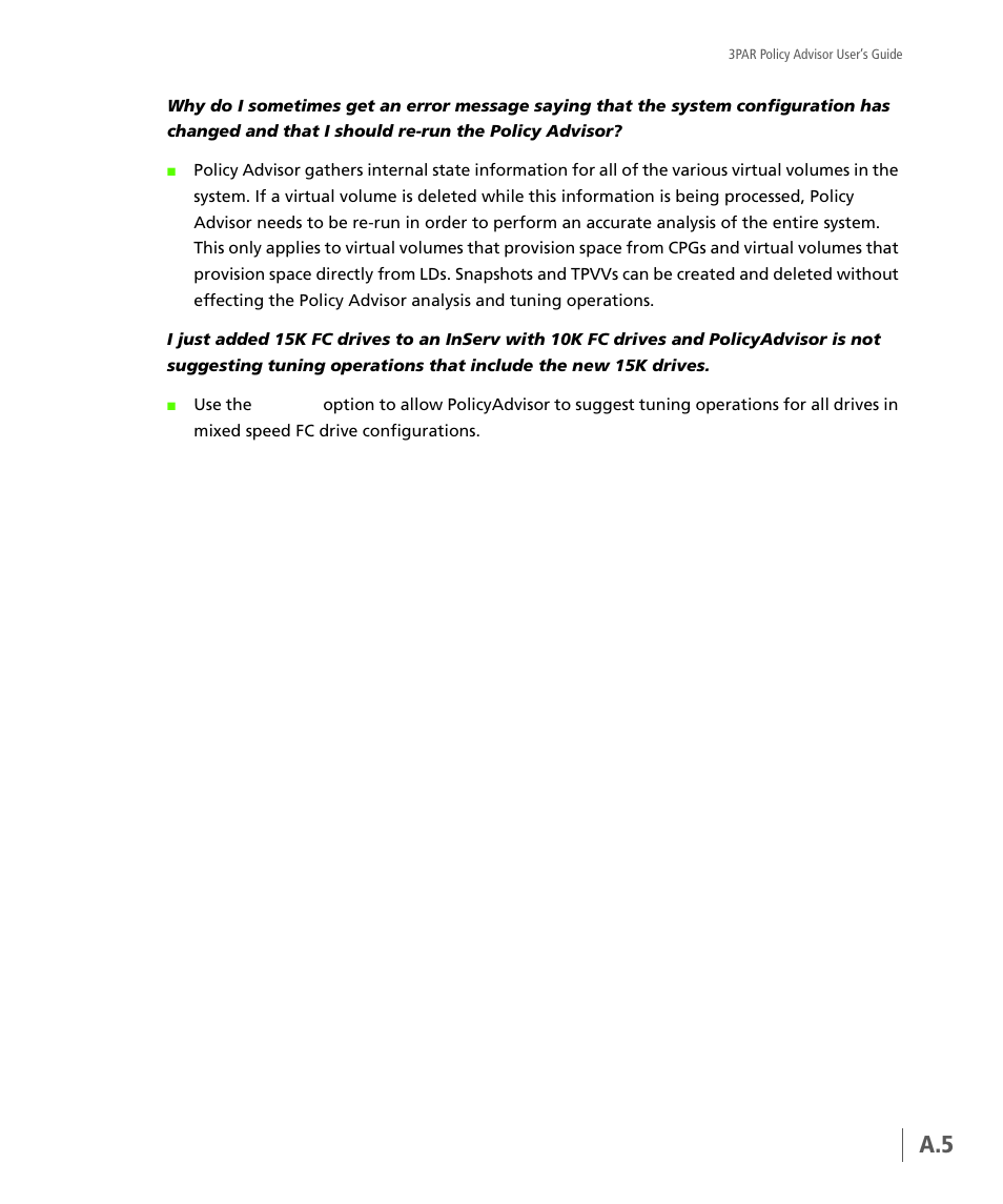 HP 3PAR Policy Manager Software User Manual | Page 43 / 46