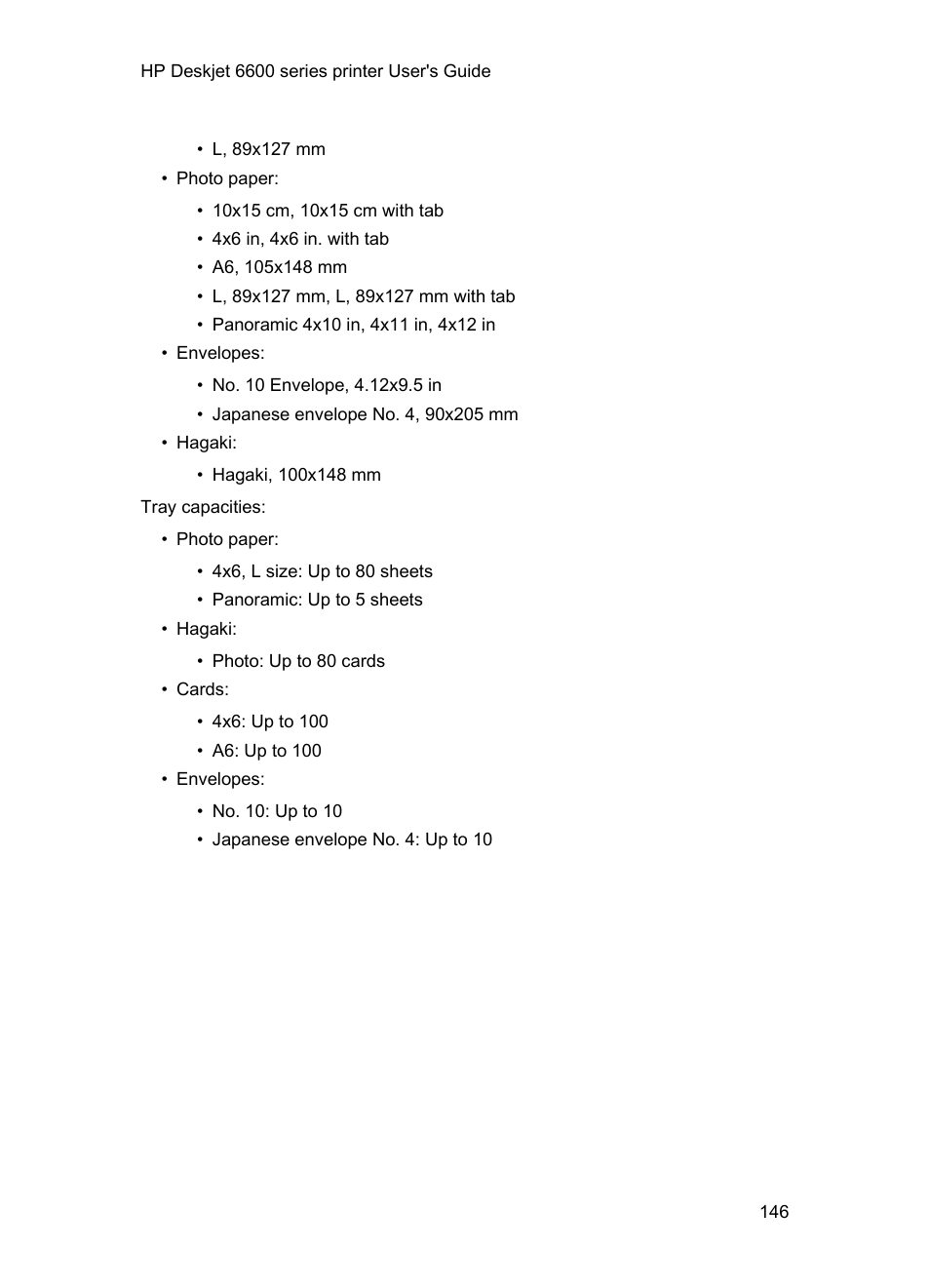 HP Deskjet 6620 Color Inkjet Printer User Manual | Page 146 / 157