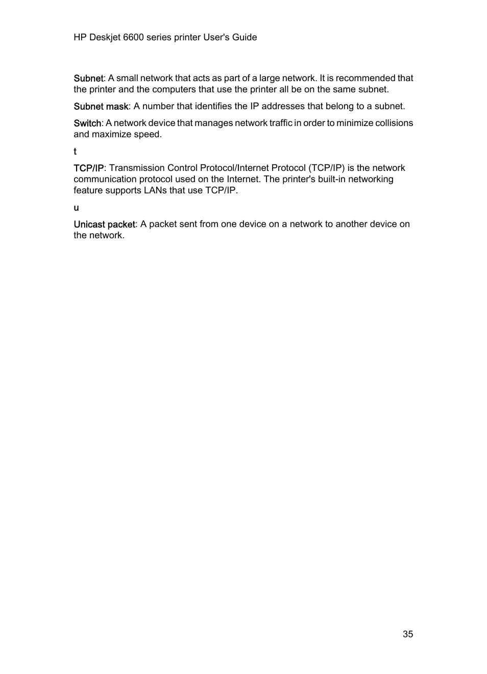 HP Deskjet 6620 Color Inkjet Printer User Manual | Page 35 / 157