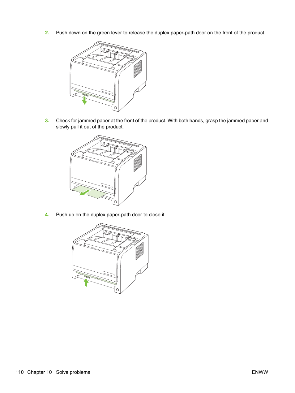 HP LaserJet P2055dn User Manual | Page 122 / 176