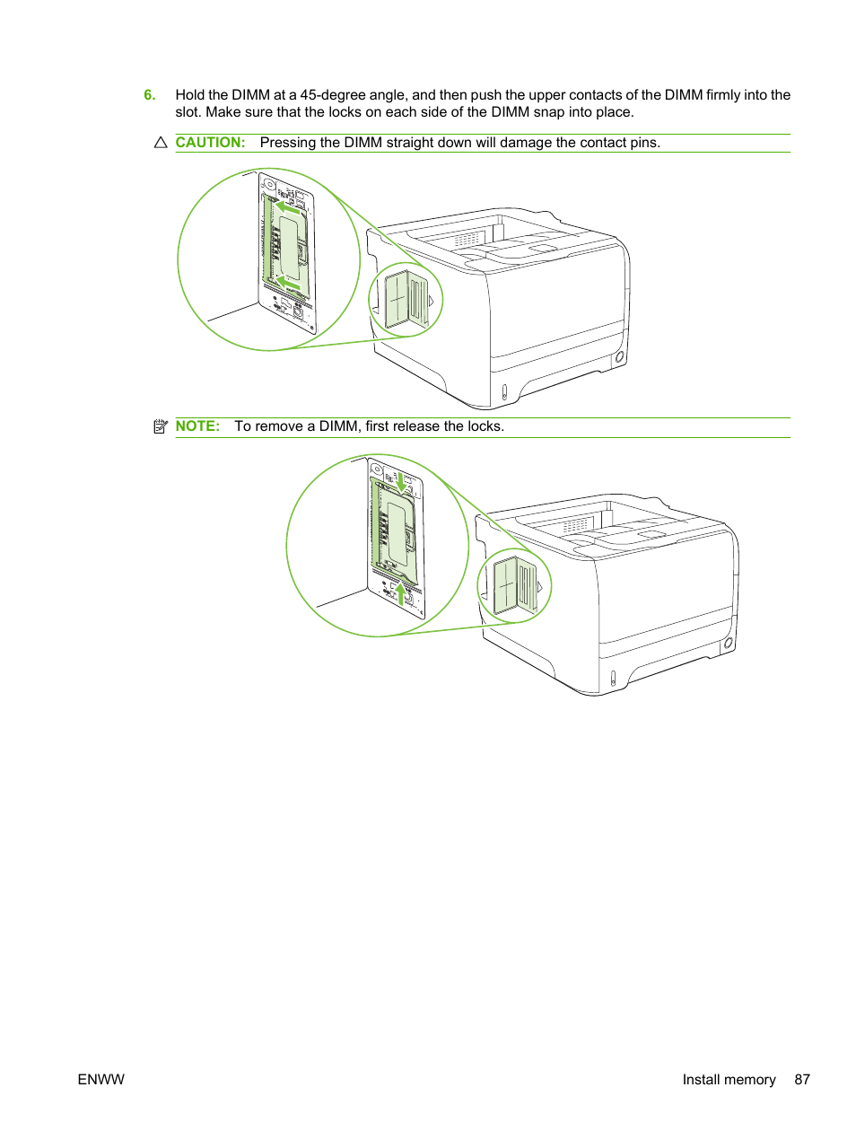 HP LaserJet P2055dn User Manual | Page 99 / 176