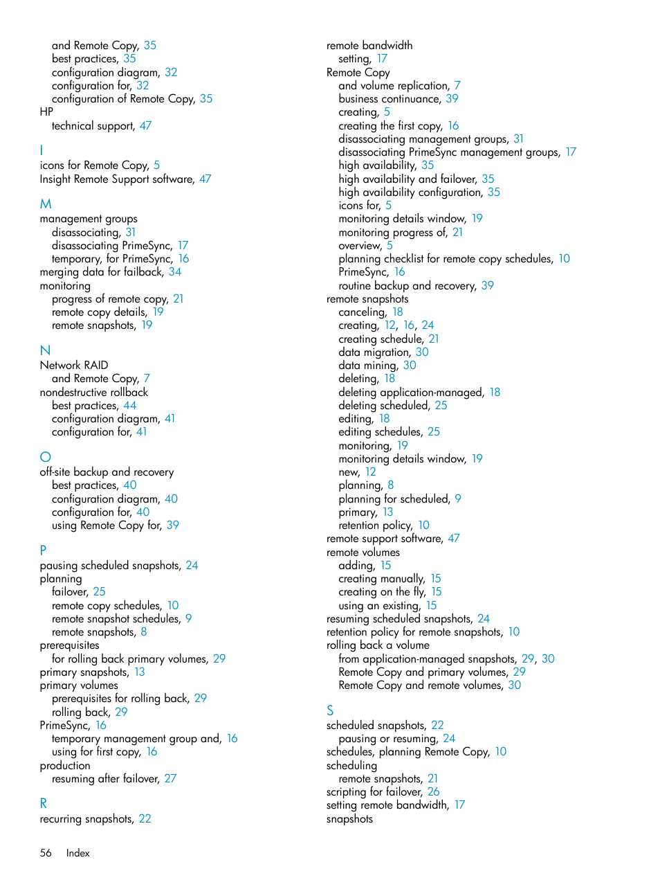 HP LeftHand P4000 Virtual SAN Appliance Software User Manual | Page 56 / 57
