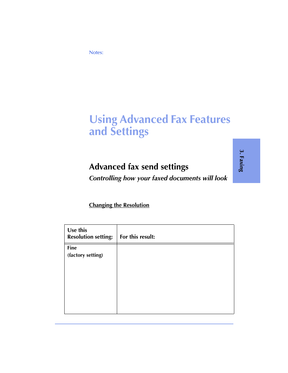 Using advanced fax features and settings, Advanced fax send settings, Controlling how your faxed documents will look | HP Officejet 600 All-in-One Printer User Manual | Page 55 / 140