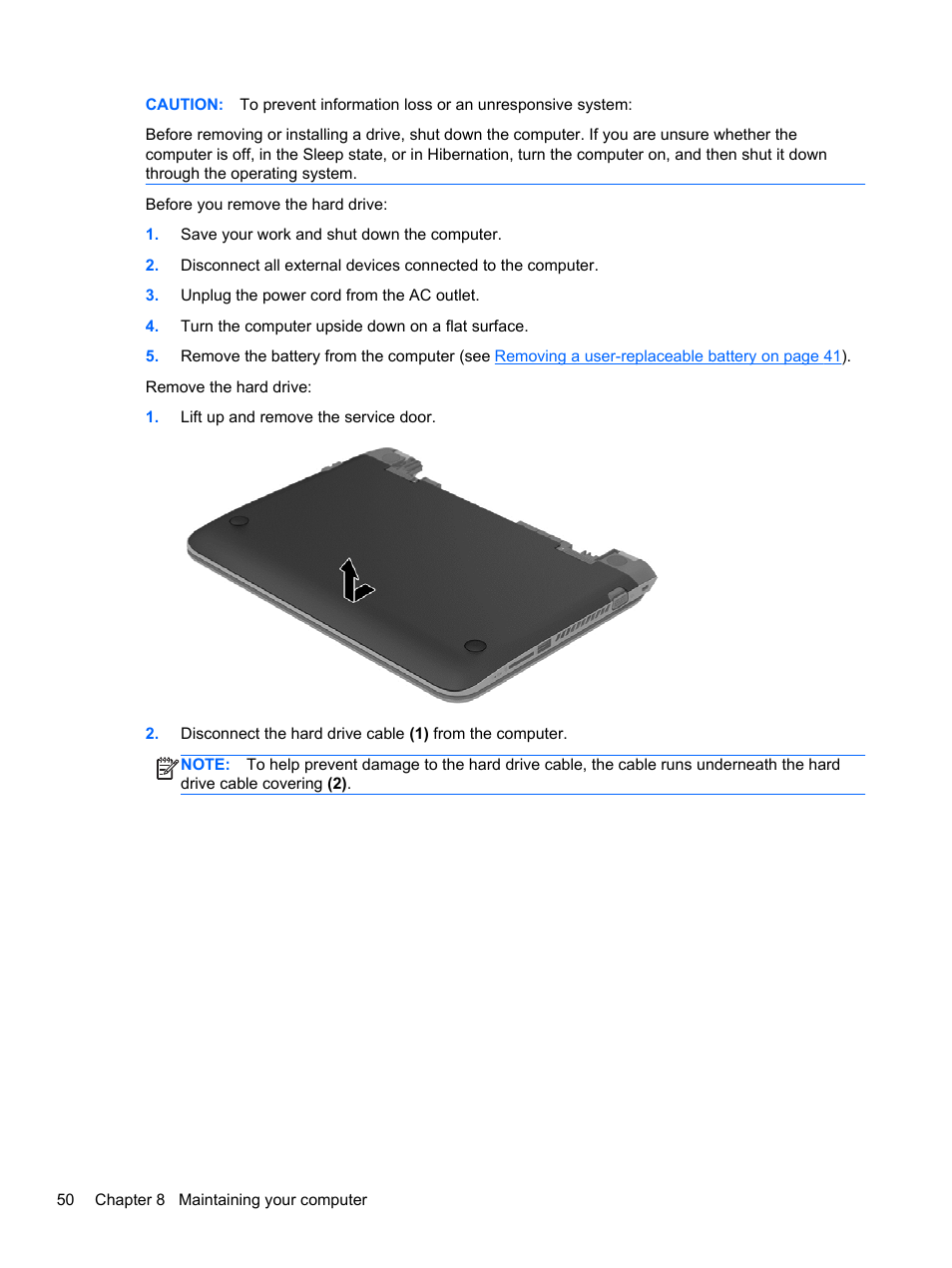 HP Pavilion TouchSmart 11z-e000 CTO Notebook PC User Manual | Page 60 / 87