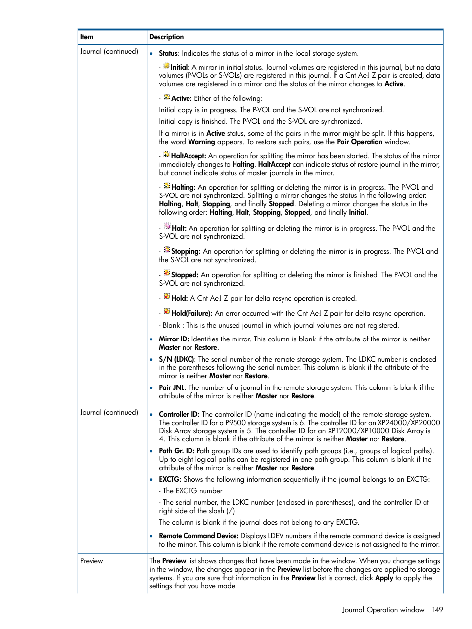 HP XP P9500 Storage User Manual | Page 149 / 193