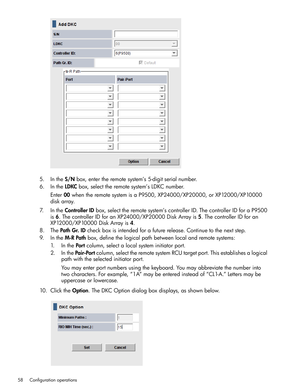 HP XP P9500 Storage User Manual | Page 58 / 193