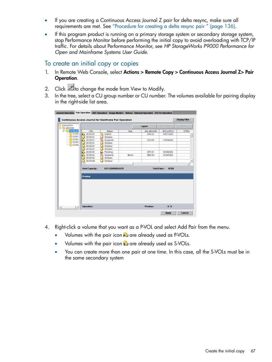 HP XP P9500 Storage User Manual | Page 67 / 193