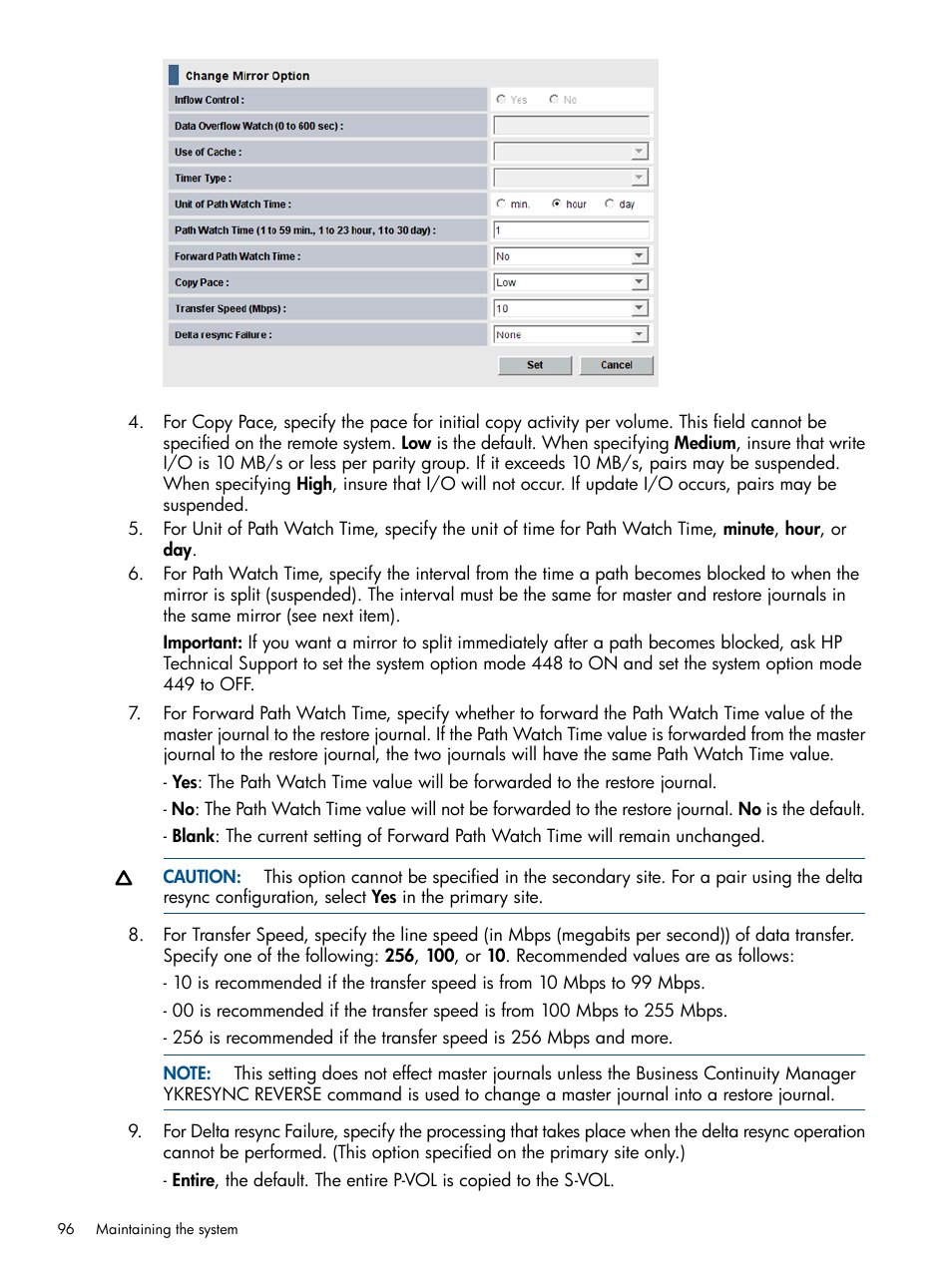 HP XP P9500 Storage User Manual | Page 96 / 193