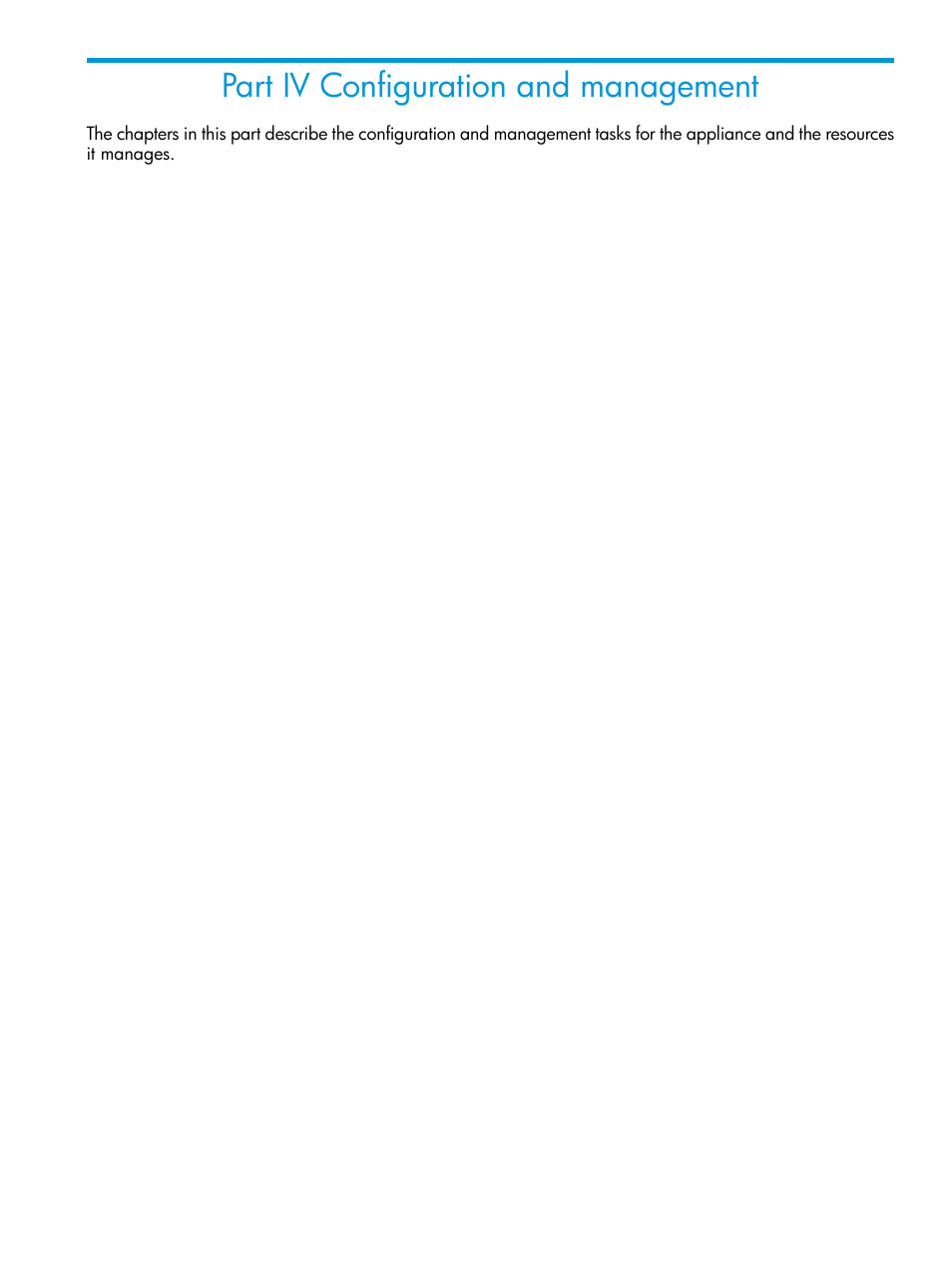Part iv configuration and management, Iv configuration and management | HP OneView User Manual | Page 121 / 344