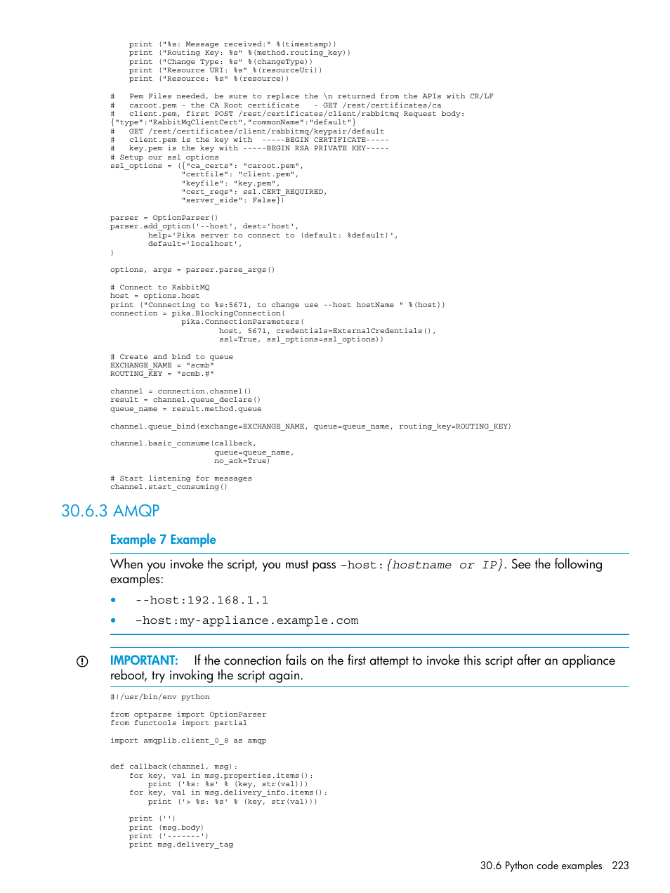 3 amqp | HP OneView User Manual | Page 223 / 344