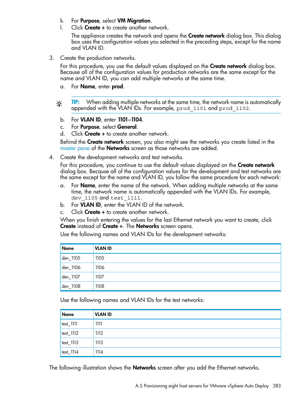 HP OneView User Manual | Page 283 / 344