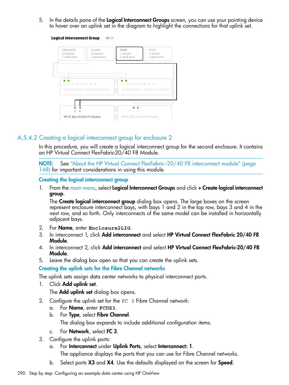 HP OneView User Manual | Page 290 / 344