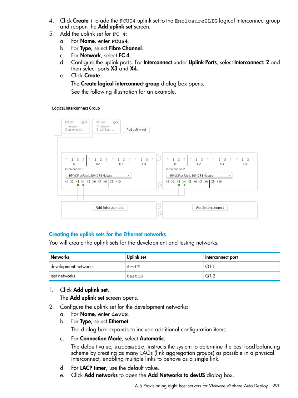HP OneView User Manual | Page 291 / 344